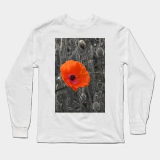 Remembrance Poppy Long Sleeve T-Shirt